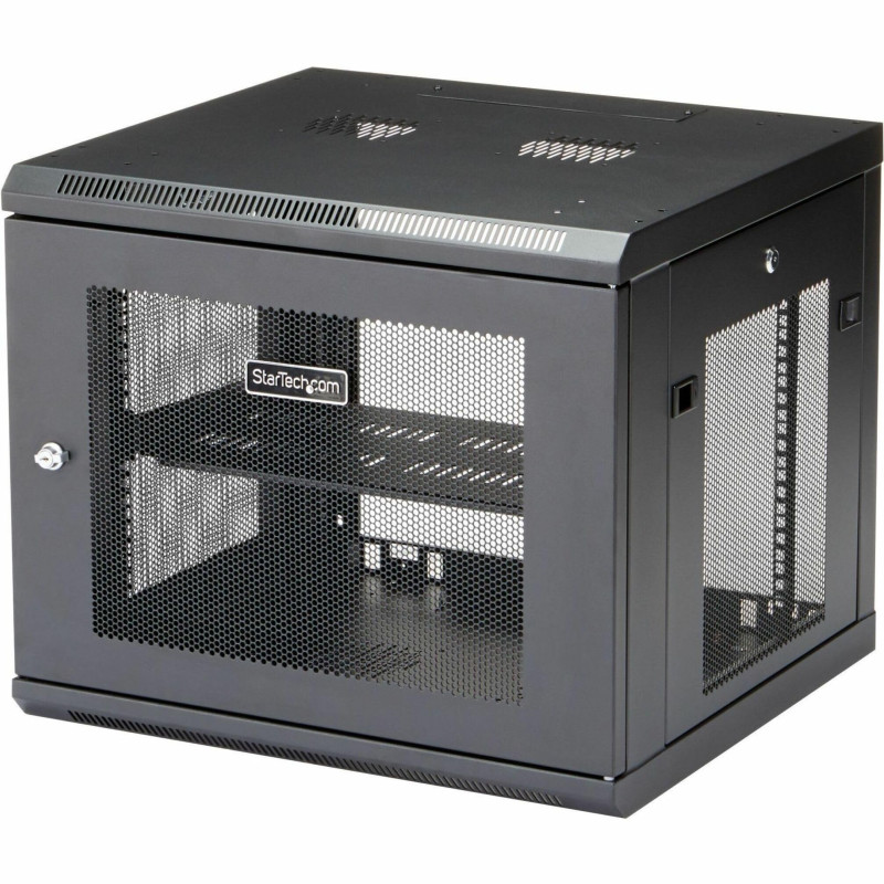 StarTech.com Armoire Réseau Murale 9U à 4 Montants avec Étagère 1U, Baie Serveur Murale 19" pour Équipement/Données IT StarTech.com Armoire Réseau Murale 9U à 4 Montants avec Étagère 1U, Baie Serveur Murale 19" pour Équipement/Données IT