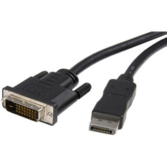 StarTech.com Câble DisplayPort vers DVI - Câble/Cordon Adaptateur Convertisseur Vidéo d'Écran DisplayPort (DP) vers DVI de 3 m -