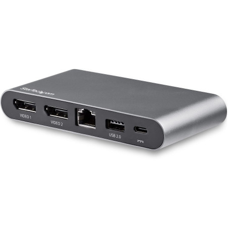 StarTech.com Station d'accueil USB Type-C à double affichage DP 4K pour PC portable - PD 3.0 100 W (DK30C2DAGPD)