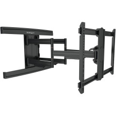 StarTech.com FPWARTS2 Support mural pour écran plat - Affichage pour TV jusqu'à 254 cm et 75 kg - Acier - VESA