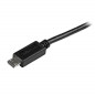 StarTech.com Câble de charge /synchronisation mobile USB A vers Micro B mince de 0,5m pour smartphone et tablette - Noir (USBAUB