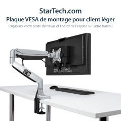 StarTech.com Support VESA pour client léger - Montage sous bureau / derrière écran pour mini PC (ACCSMNT)