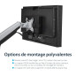 StarTech.com Support VESA pour client léger - Montage sous bureau / derrière écran pour mini PC (ACCSMNT)