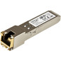 StarTech.com SFP RJ45 - 1000Base-TX - Module SFP cuivre - Gigabit - Conforme aux normes MSA - SFP 1G - 100 m (SFP1000TXST) StarTech.com SFP RJ45 - 1000Base-TX - Module SFP cuivre - Gigabit - Conforme aux normes MSA - SFP 1G - 100 m (SFP1000TXST)