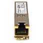 StarTech.com SFP RJ45 - 1000Base-TX - Module SFP cuivre - Gigabit - Conforme aux normes MSA - SFP 1G - 100 m (SFP1000TXST) StarTech.com SFP RJ45 - 1000Base-TX - Module SFP cuivre - Gigabit - Conforme aux normes MSA - SFP 1G - 100 m (SFP1000TXST)