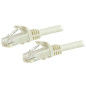 StarTech.com Câble réseau Cat6 Gigabit UTP sans crochet de 5m - Cordon Ethernet RJ45 anti-accroc - M/M - Blanc (N6PATC5MWH) StarTech.com Câble réseau Cat6 Gigabit UTP sans crochet de 5m - Cordon Ethernet RJ45 anti-accroc - M/M - Blanc (N6PATC5MWH)