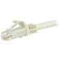 StarTech.com Câble réseau Cat6 Gigabit UTP sans crochet de 5m - Cordon Ethernet RJ45 anti-accroc - M/M - Blanc (N6PATC5MWH) StarTech.com Câble réseau Cat6 Gigabit UTP sans crochet de 5m - Cordon Ethernet RJ45 anti-accroc - M/M - Blanc (N6PATC5MWH)