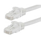 StarTech.com Câble réseau Cat6 Gigabit UTP sans crochet de 5m - Cordon Ethernet RJ45 anti-accroc - M/M - Blanc (N6PATC5MWH) StarTech.com Câble réseau Cat6 Gigabit UTP sans crochet de 5m - Cordon Ethernet RJ45 anti-accroc - M/M - Blanc (N6PATC5MWH)
