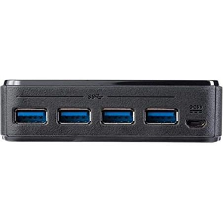 StarTech.com Switch de partage de périphériques USB 3.0 avec 4 entrées / 4 sorties - Alimentation par USB (HBS304A24A)