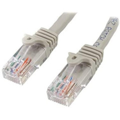 StarTech.com Câble réseau Cat5e UTP sans crochet - 7 m Gris - Cordon Ethernet RJ45 anti-accroc - Câble patch (45PAT7MGR)