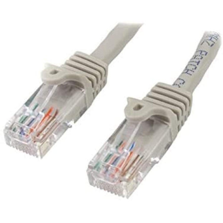 StarTech.com Câble réseau Cat5e UTP sans crochet - 7 m Gris - Cordon Ethernet RJ45 anti-accroc - Câble patch (45PAT7MGR)