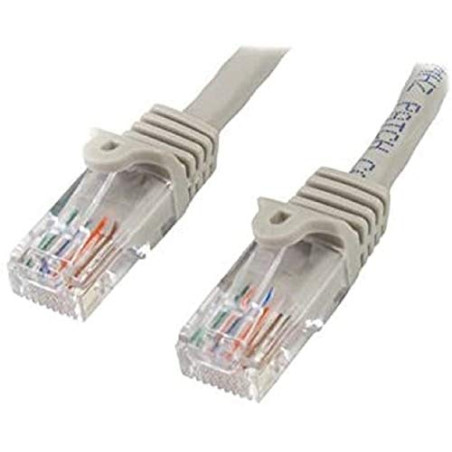 StarTech.com Câble réseau Cat5e UTP sans crochet - 7 m Gris - Cordon Ethernet RJ45 anti-accroc - Câble patch (45PAT7MGR)