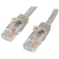 StarTech.com Câble réseau Cat5e UTP sans crochet - 7 m Gris - Cordon Ethernet RJ45 anti-accroc - Câble patch (45PAT7MGR) StarTech.com Câble réseau Cat5e UTP sans crochet - 7 m Gris - Cordon Ethernet RJ45 anti-accroc - Câble patch (45PAT7MGR)