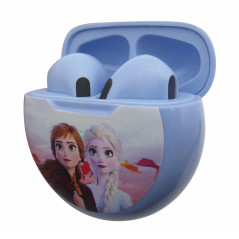 Lexibook, La Reine des Neiges, Ecouteurs sans Fil, Bluetooth avec Micro et Bouton de contrôle, Batterie Rechargeable Longue duré