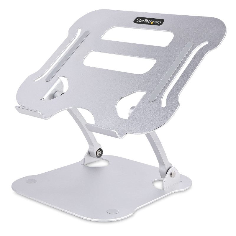 StarTech.com Laptop Stand for Desk, Ergonomic Laptop Stand Adjustable Height, Aluminum, Portable, Max. 22lb (10kg), Foldable Lap StarTech.com Laptop Stand for Desk, Ergonomic Laptop Stand Adjustable Height, Aluminum, Portable, Max. 22lb (10kg), Foldable Lap