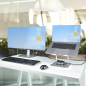 StarTech.com Laptop Stand for Desk, Ergonomic Laptop Stand Adjustable Height, Aluminum, Portable, Max. 22lb (10kg), Foldable Lap StarTech.com Laptop Stand for Desk, Ergonomic Laptop Stand Adjustable Height, Aluminum, Portable, Max. 22lb (10kg), Foldable Lap