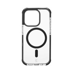 cellularline - Tetra Force Strong Guard Mag - iPhone 14 Pro - étuis Ultra protectrice - Compatible avec l'écosystème Apple Magsa
