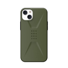 Urban Armor Gear UAG Civilian Housse Compatible avec Apple iPhone 14 Plus [Wireless Charging Compatible Cover, Résistante aux Ch