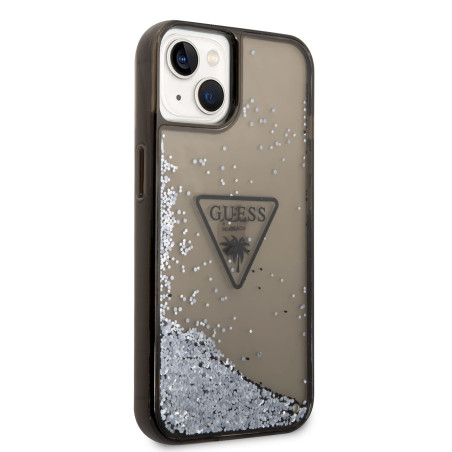 Guess Coque de Protection pour iPhone 14 Plus avec Paillette