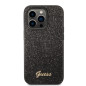 Guess GUHCP14LHGGSHK Coque Rigide pour iPhone 14 Pro 6,1" Noir/Noir