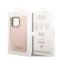GUESS GUHMP14XSBPLP Coque Rigide en Silicone pour iPhone 14 Pro Max 6,7" Rose/Rose GUESS GUHMP14XSBPLP Coque Rigide en Silicone pour iPhone 14 Pro Max 6,7" Rose/Rose