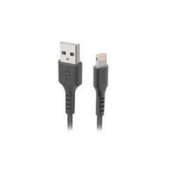 SBS Câble USB - Lightning Noir 1m