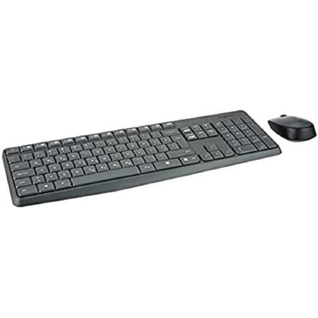 Logitech MK235 Combo Clavier et Souris, Clavier US INT'L QWERTZ