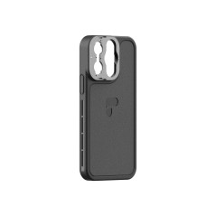 PolarPro - LiteChaser - iPhone 13 - Étui Pro - Noir - compatibilité MagSafe - Filtre/Support d'objectif en Aluminium - protégé e