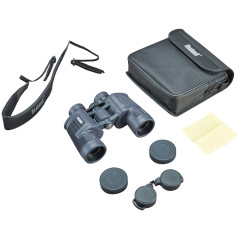 BUSHNELL - Jumelles Pour Adultes - H²O - 12x42 - Noir - Prisme Porro - Étanche à l'Eau - Résiste au Brouillard - Oielletons Twis