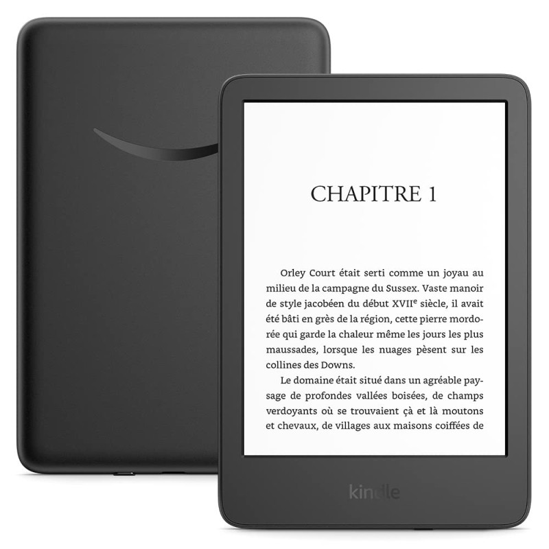 Kindle (modèle 2022) | Le Kindle le plus léger et compact à ce jour | Écran haute résolution 6" 300 ppp et deux fois plus de sto Kindle (modèle 2022) | Le Kindle le plus léger et compact à ce jour | Écran haute résolution 6" 300 ppp et deux fois plus de sto