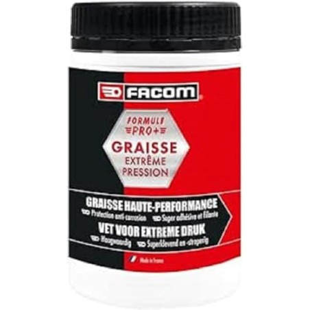 Facom Graisse Industrielle Extreme Pression, Calcium, Pro+ 900g Rouge