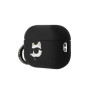 Karl Lagerfeld Silicone NFT Choupette Head 3D Coque AirPods Pro 2, Noir Karl Lagerfeld Silicone NFT Choupette Head 3D Coque AirPods Pro 2, Noir