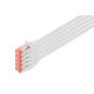 DIGITUS Câble LAN Cat 6-10m - 5 pièces - RJ45 Câble réseau - S/FTP Blindé - Compatible Cat 6A & Cat 7 - Blanc DIGITUS Câble LAN Cat 6-10m - 5 pièces - RJ45 Câble réseau - S/FTP Blindé - Compatible Cat 6A & Cat 7 - Blanc