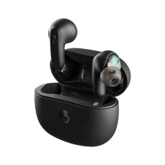 Skullcandy Rail Écouteurs Intra-Auriculaires sans Fil, Autonomie 42 h, Skull-IQ, Compatible Alexa, Microphone, Compatible iPhone