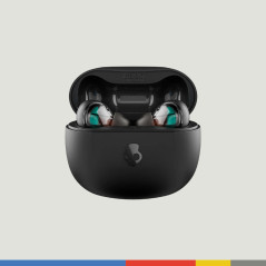 Skullcandy Rail Écouteurs Intra-Auriculaires sans Fil, Autonomie 42 h, Skull-IQ, Compatible Alexa, Microphone, Compatible iPhone