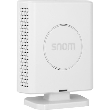 Snom M400 Base DECT pour TéLéPhone Fixe sans Fil - Jusqu'à 20 Combinés Et 10 Appels Simultanés, Mises À Jour sans Fil, Sé