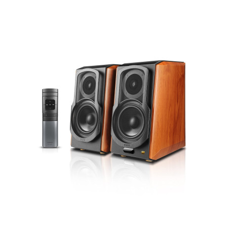 Enceinte WiFi Edifier S1000W avec Bluetooth, entrées numériques et analogiques. Fonctionne avec Amazon Alexa, Apple AirPlay 2, S