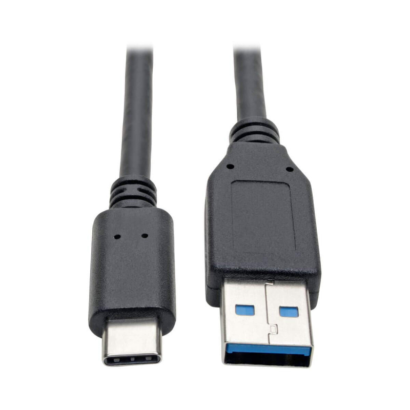 Tripp Lite Câble USB 3.1 Gen 1 5 Gbps USB-C vers USB-A, Type-C, Thunderbolt 3, (M/M), 1,83 m (U428-006)
