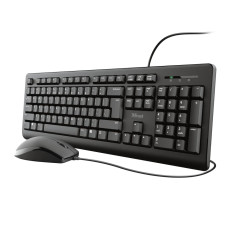 Trust Primo Clavier USB QWERTY Anglais américain Noir