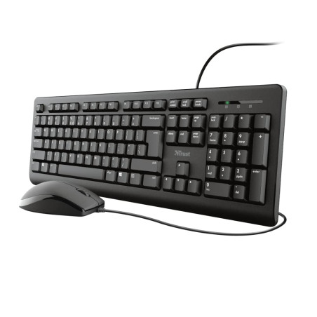 Trust Primo Clavier USB QWERTY Anglais américain Noir