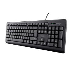 Trust Primo Clavier USB QWERTY Anglais américain Noir