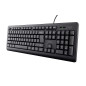 Trust Primo Clavier USB QWERTY Anglais américain Noir Trust Primo Clavier USB QWERTY Anglais américain Noir