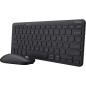 Trust Lyra Clavier Sans Fil et Souris Set, QWERTY Layout, Clavier Bluetooth, 84% Matériel Recyclé, Batterie Rechargeable, Multi- Trust Lyra Clavier Sans Fil et Souris Set, QWERTY Layout, Clavier Bluetooth, 84% Matériel Recyclé, Batterie Rechargeable, Multi-