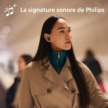 Fidelio T2 Réduction du Bruit Casque Intra-auriculaire Bluetooth sans Fil - Excellente qualité d'appel, Compatible avec Les Assi