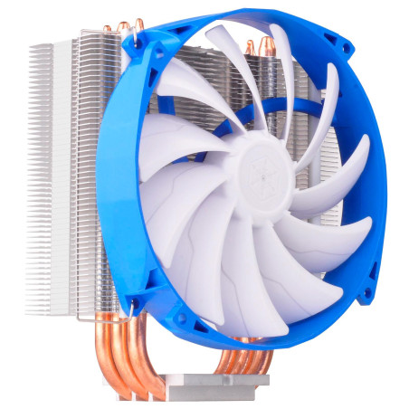 SilverStone SST-AR07-V2 - Argon Ventilateur de processeur 3 Caloducs en contact direct, 140mm PWM, Intel/AMD, AM4 prêt
