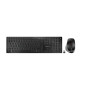 CHERRY DW 9500 Slim, Ensemble Clavier et Souris sans Fil, Disposition espagnole (QWERTY), Bluetooth ou Radio 2,4 GHz, Souris Erg