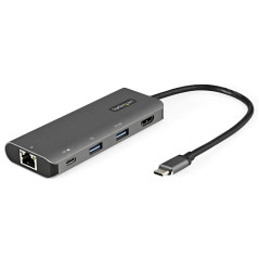 StarTech.COM Adaptateur Multiport USB-C - Mini Dock USB Type-C 10Gbps avec 4K 30Hz HDMI - 100W Power Delivery Passthrough - Hub