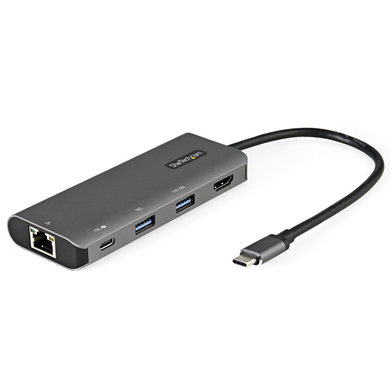 StarTech.COM Adaptateur Multiport USB-C - Mini Dock USB Type-C 10Gbps avec 4K 30Hz HDMI - 100W Power Delivery Passthrough - Hub StarTech.COM Adaptateur Multiport USB-C - Mini Dock USB Type-C 10Gbps avec 4K 30Hz HDMI - 100W Power Delivery Passthrough - Hub