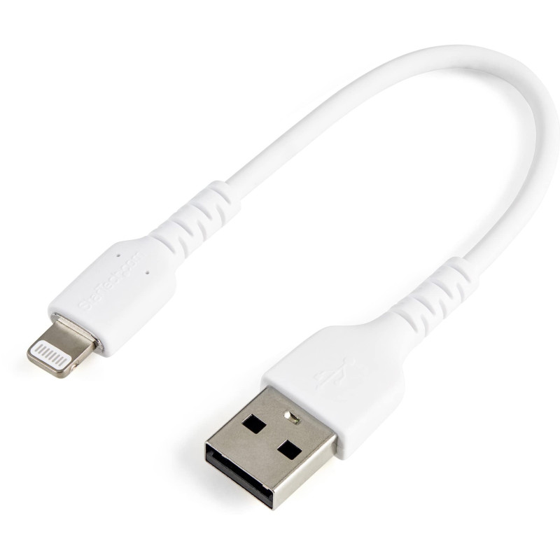 Câble USB vers Lightning Startech RUSBLTMM15CMW Blanc USB A Câble USB vers Lightning Startech RUSBLTMM15CMW Blanc USB A