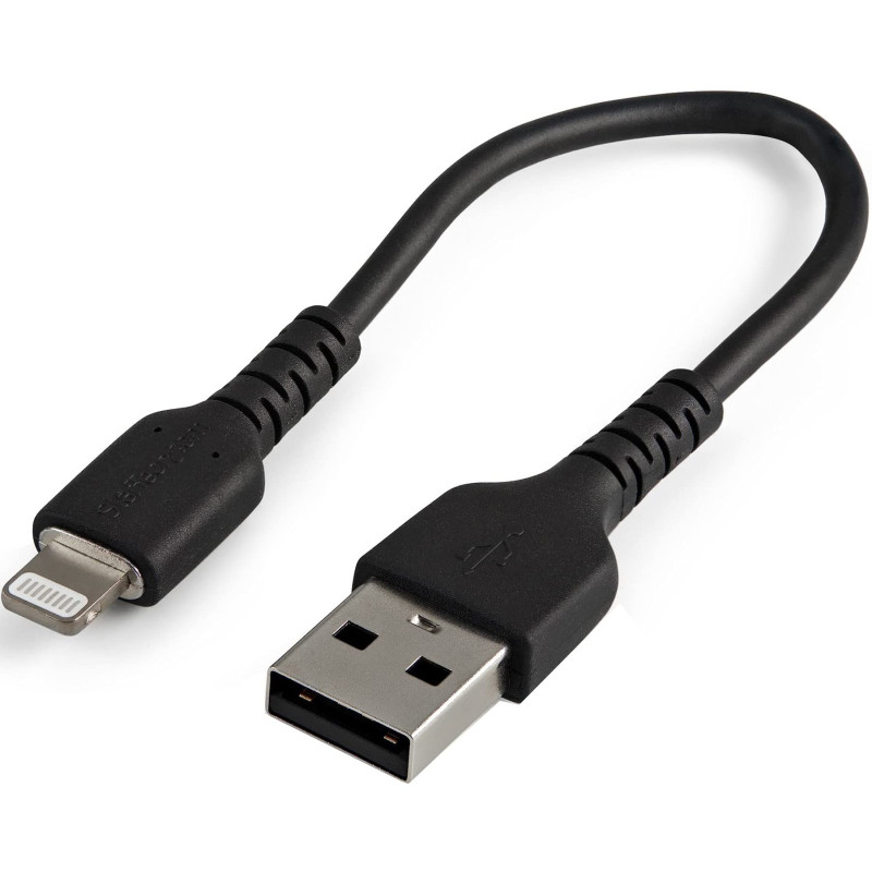 15CM USB to Lightning Cable Apple MFI Certified - Black 15CM USB to Lightning Cable Apple MFI Certified - Black